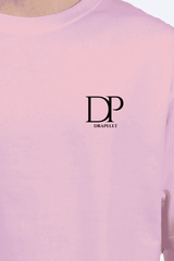 Unisex Light Baby Pink Oversized Standard T-Shirt - Drapelet