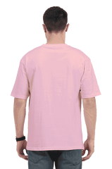 Unisex Light Baby Pink Oversized Standard T-Shirt - Drapelet