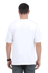 Unisex White Oversized Standard T-Shirt - Drapelet