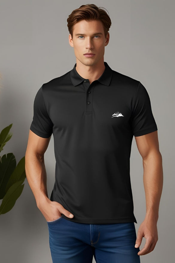 Black Polo T-shirt