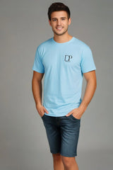 sky blue tshirt