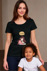 Women's "Mom &amp; Son Love" Half Sleeve T-Shirt
