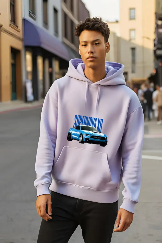 Men's Supernova Car Hooded Sweatshirt